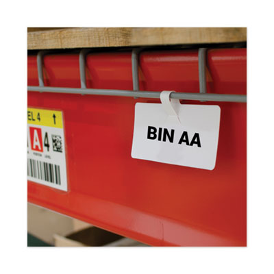 CLI87411 TAG,WIRE RACK,10/PK,WHT