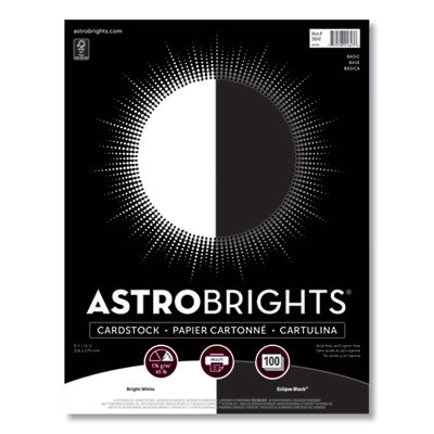 WAU91647 PAPER,8.5X11,BLK/WH,1C/PK