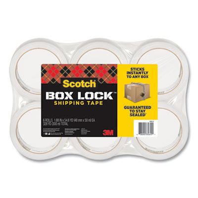 MMM39506 TAPE,BOX SEALING,6/PK,CLR