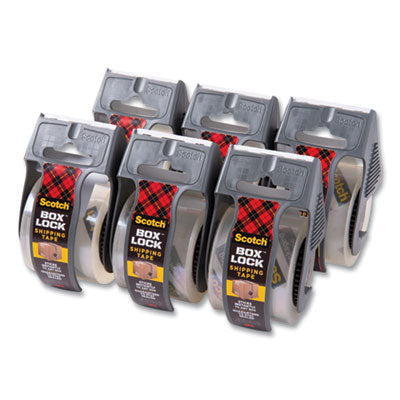 MMM1956 TAPE,BOX SEALING,6/PK,CLR