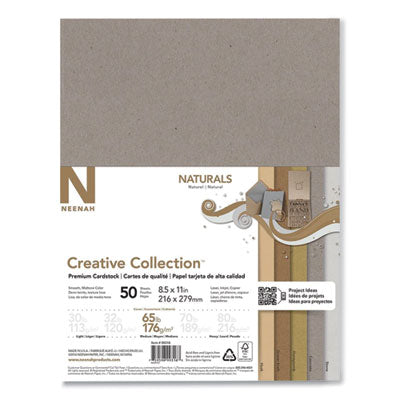 NEE99316MA PAPER,CDSTK,8.5X11,NAT,50