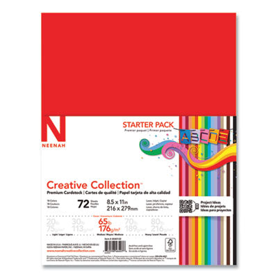 NEE4640702 PAPER,8.5X11,72SH,ASTD