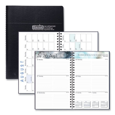 HOD27502 BOOK,WKLY,5X8,ACAD13MO,BK