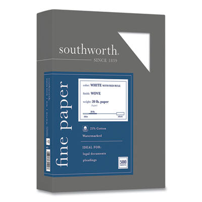 SOU403CR PAPER,25%COT,20#RLDLTR,WE