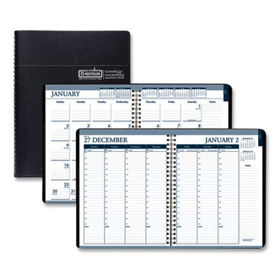 HOD28302 PLANNER,WEEKLY MONTHLY,BK