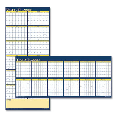 HOD3974 PLANNER,WALL,LAM,YRLY6MON