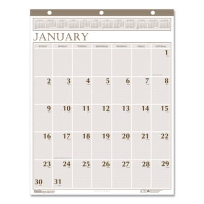 HOD380 CALENDAR,WALL,MO,20X26
