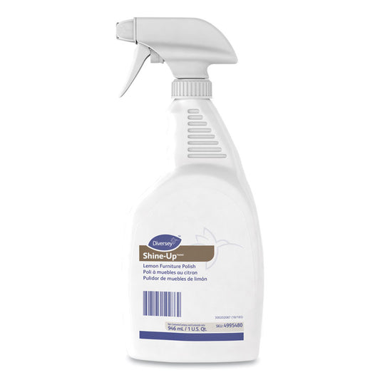 Shine-Up Furniture Cleaner, Lemon Scent, 32 oz, Trigger Spray Bottle (Each)