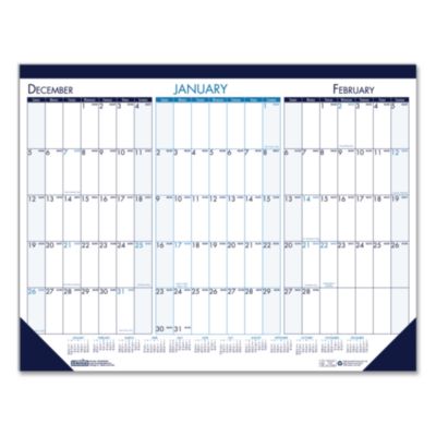 HOD136 DESK PAD,3 MNTH,VIEW,BEGY