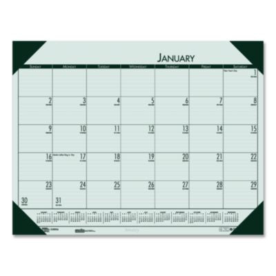 HOD12471 CALENDAR,12MO22X17DSK,GN