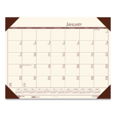 HOD12441 CALENDAR,DESK,12 MO,CM