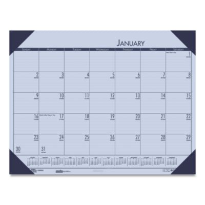 HOD12473 CALENDAR,DESK,12 MO,OD