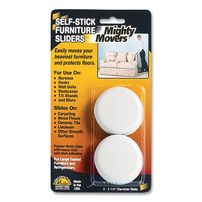 MAS87003 CASTERS,FURNTRE SLIDR,4PK