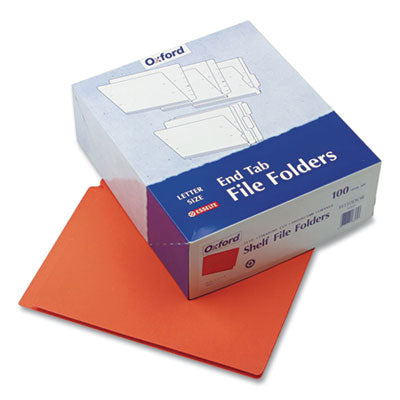 PFXH110DOR FOLDER,CLR END TAB,OR