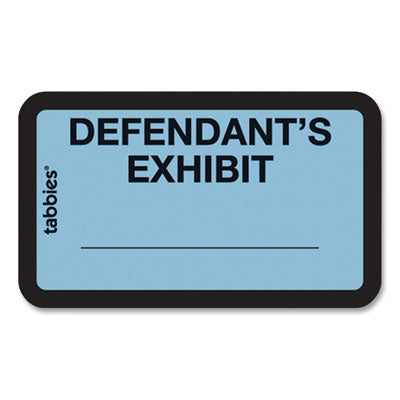 TAB58093 LABEL,LABEL,DEFENDENT,EXH