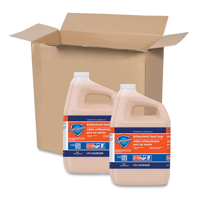 Antibacterial Liquid Hand Soap, Light Scent, 1 gal, 2/Carton