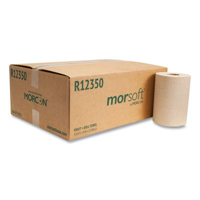 MORR12350 TOWEL,HRDWND,KRAFT,8"