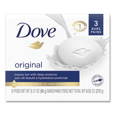 UNI04090PK SOAP,DOVE,BAR,9.5,3/PK,WH