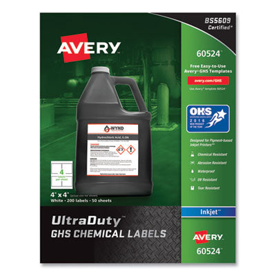 AVE60524 LABEL,GHS,IKJT,4UP,200,WH