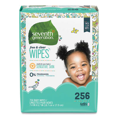 SEV34219 WIPES,BABY,REFILL,256CT