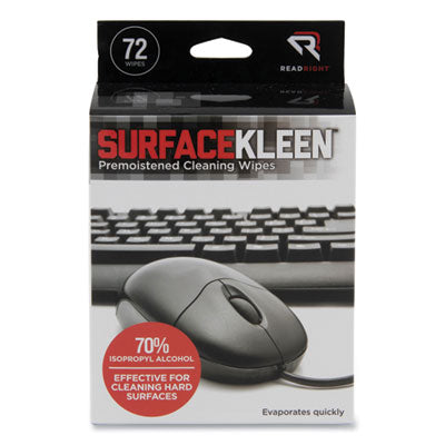 REARR15109 WIPES,SURFACEKLEEN, 72/BX