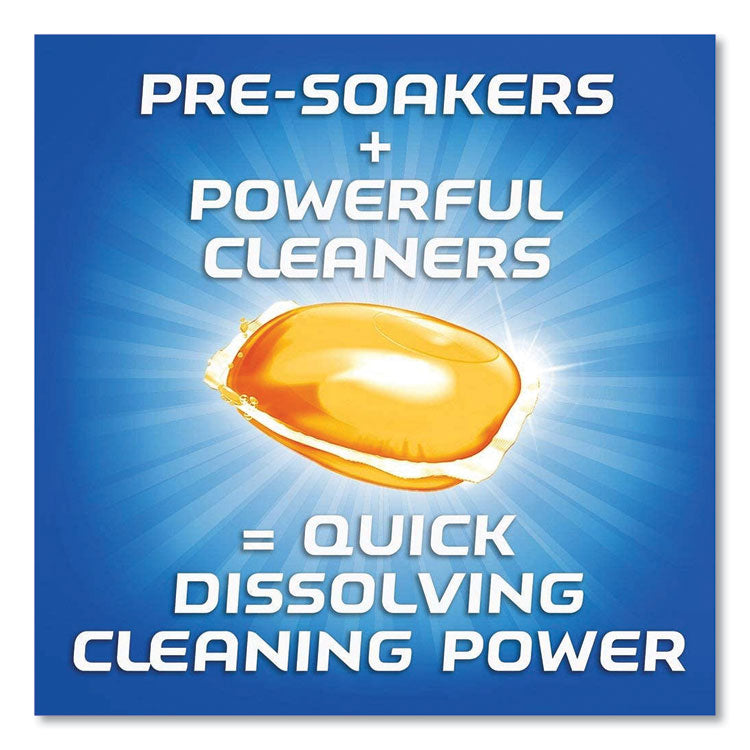 Dish Detergent Gelpacs, Orange Scent, 54/Box