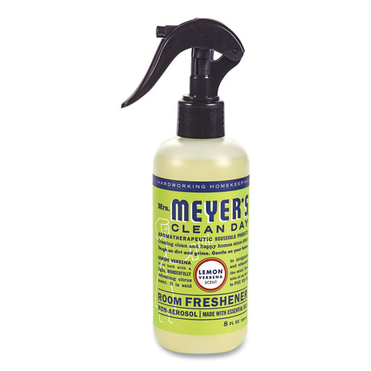 Clean Day Room Freshener, Lemon Verbena, 8 oz, Non-Aerosol Spray, 6/Carton