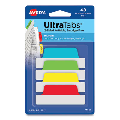 AVE74866 TAB,2.5X1,REPO,48/PK,AST