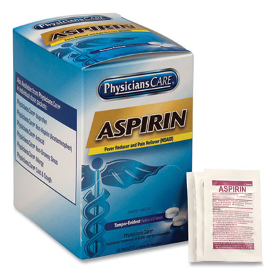 ACM90014 FIRST AID,ASPIRIN 50-2/PK