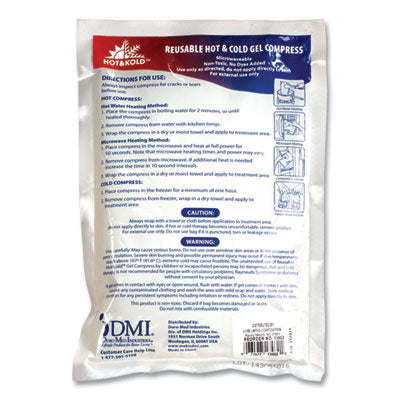 FAO13462 FIRST AID,HOT/COLD PK,WH