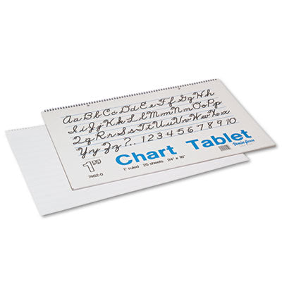 PAC74620 PAD,CHART24X16,1"RUL,25SH