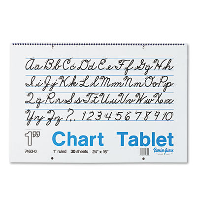PAC74630 PAD,CHART24X16,1"RUL,30SH