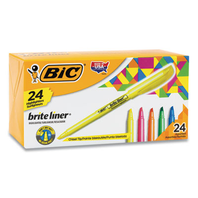 BICBL241AST HILIGHTER,BIC BRITELI,AST