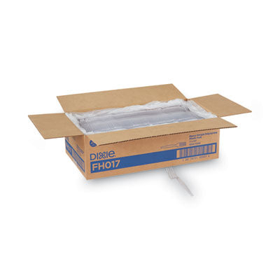 DXEFH017 FORK,HVY WGT,POLYSTY,CLR
