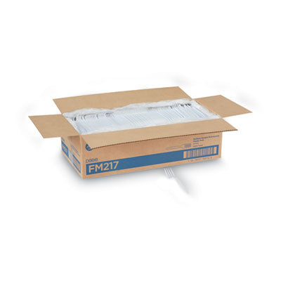 DXEFM217 FORK, MED WGT,WHT