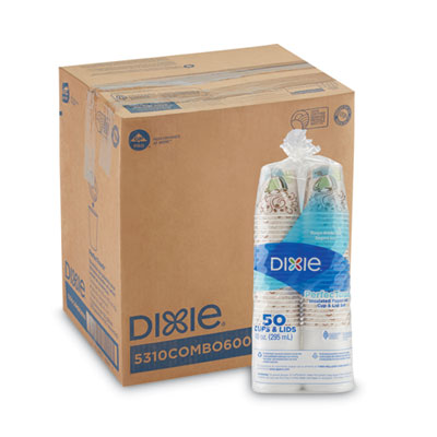 DXE5310CMB600CT CUP,W/LID,HOT,10OZ,6PK