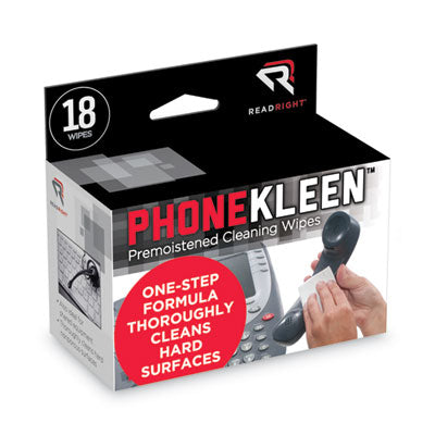 REARR1203 WIPES,PHONE-KLEEN,18/BX