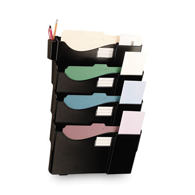 UNV08137 FILE,CENTRAL SYS,4/PK,BK