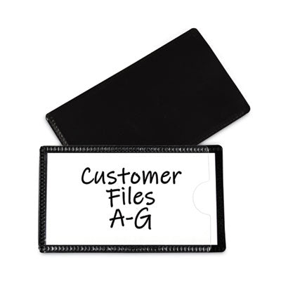 CLI87700 HOLDER,LABEL,MAG,INSRT,BK