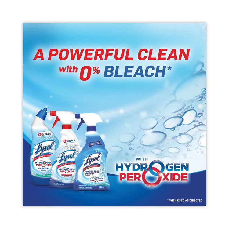 Toilet Bowl Cleaner with Oxi Action, Ocean Fresh Scent, 24 oz Angle-Neck Bottle, 2/Pack, 4 Packs/Carton