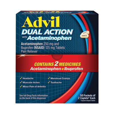 AVL014795 TABLET,ADVIL,125MG,2PK,50