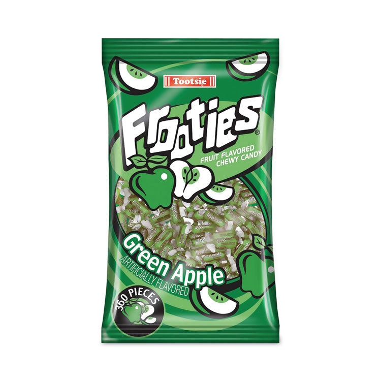 Frooties, Green Apple, 38.8 oz Bag, 360 Pieces/Bag