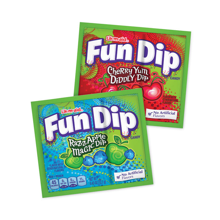 Candy, Assorted Flavors, 0.43 oz Pouches, 48/Box