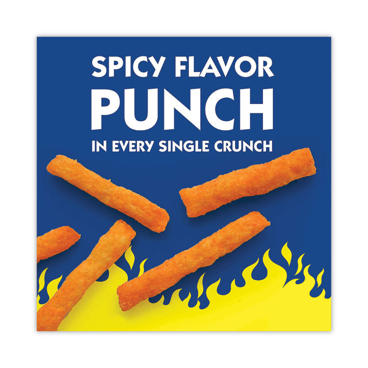Hot Fries, Spicy Hot, 0.85 oz Bag, 72/Carton