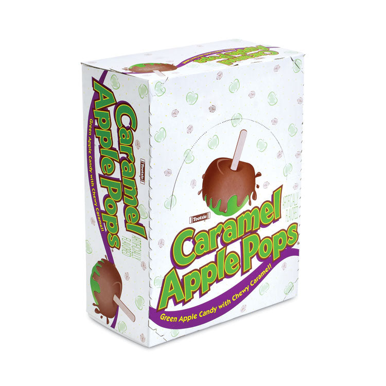 Caramel Apple Pops, 0.63 oz, 48/Carton