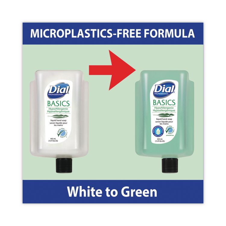 Basics MP Free Liquid Hand Soap Refill for Versa Dispenser, Unscented, 15 oz (Each)