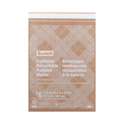 MMMCR61 MAILER,RCYCLBL,ENVL,#6,BR