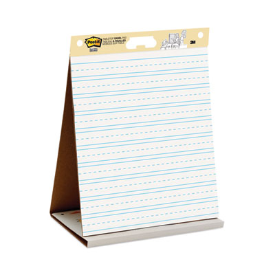 MMM563PRL EASEL,PRIMARY RULED,WH