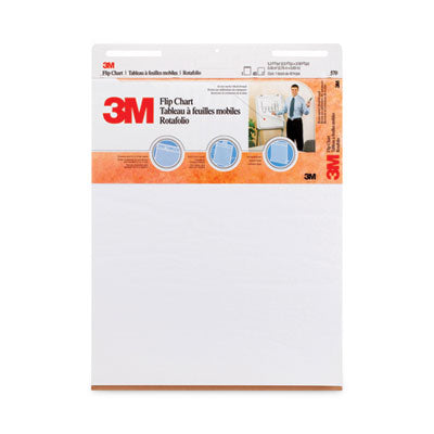 MMM570 PAD,2 FLIPCHRT 25X30,WE