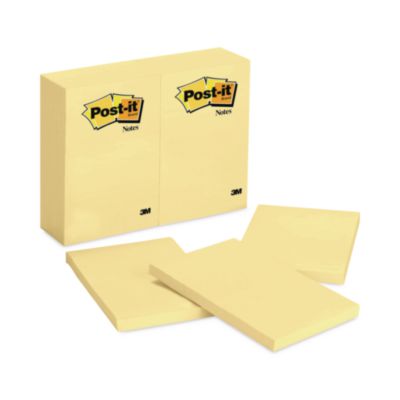 MMM659YW NOTE,POST-IT,4X6,12/PK,YW